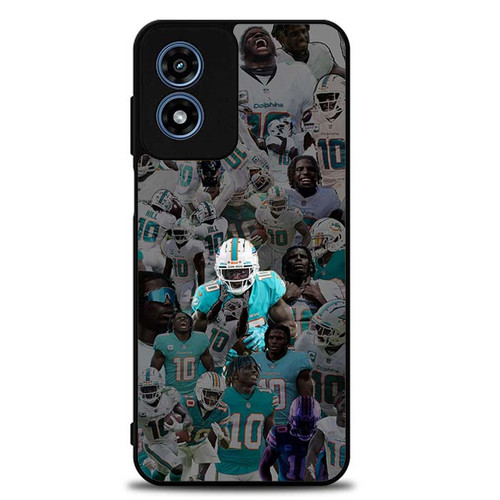Tyreek Hill Miami Dolphins Cheetah Motorola Moto G Play 2024 Case