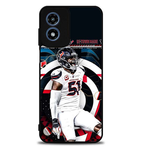 Will Anderson Jr Houston Texans 02 Motorola Moto G Play 2024 Case