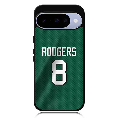 Aaron Rodgers New York Jets No 8 Google Pixel 10 Case