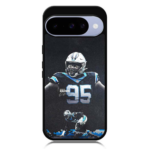 Derrick Brown Carolina Panthers 01 Google Pixel 10 Case