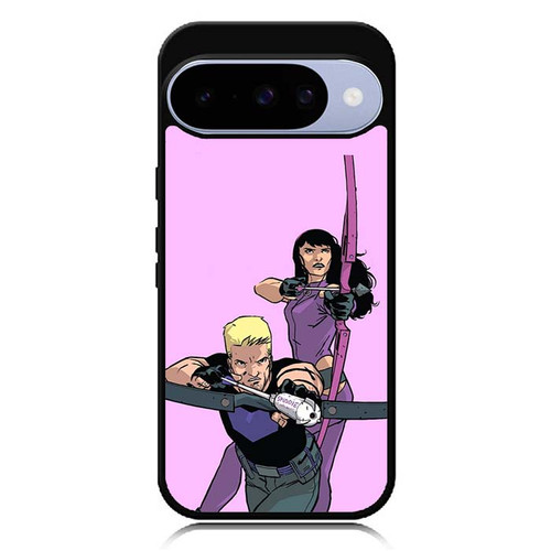 Hawkeye and Kate Bishop Comic Google Pixel 10 Case