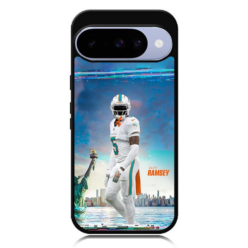 Jalen Ramsey Miami Dolphins 01 Google Pixel 10 Case