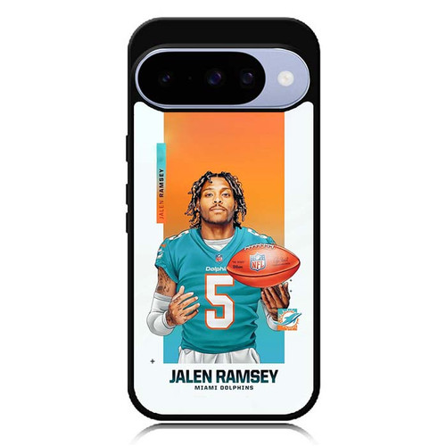 Jalen Ramsey Miami Dolphins 02 Google Pixel 10 Case