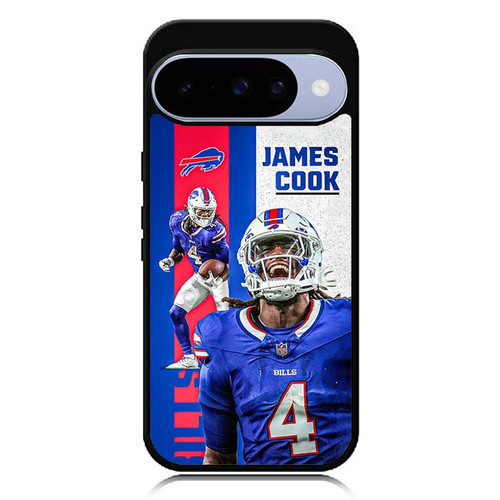 James Cook Buffalo Bills 01 Google Pixel 10 Case