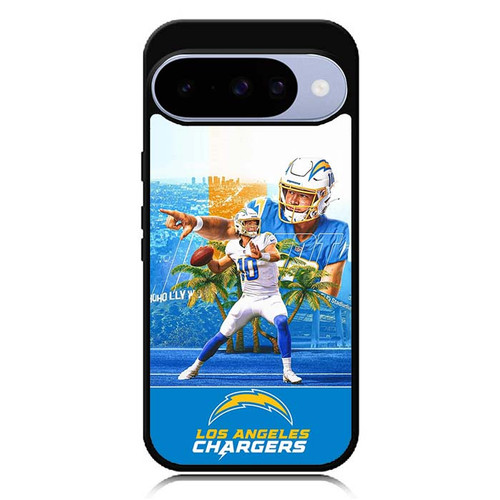 Justin Herbert Los Angeles Chargers 01 Google Pixel 10 Case
