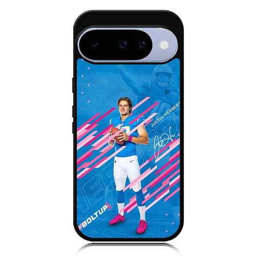 Justin Herbert Los Angeles Chargers 05 Google Pixel 10 Case