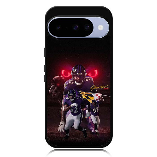 Justin Madubuike Baltimore Ravens Google Pixel 10 Case