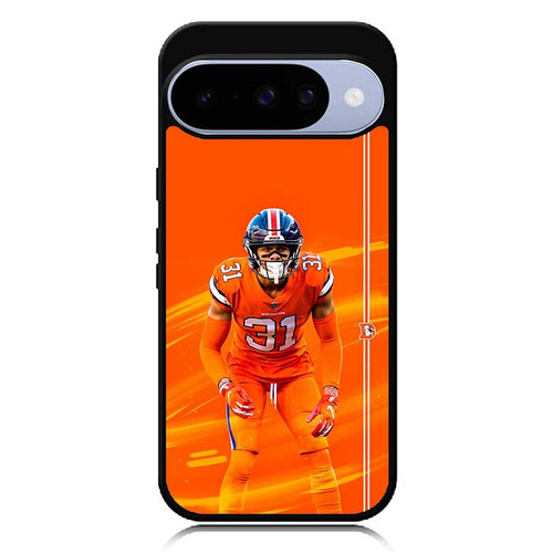 Justin Simmons Denver Broncos 01 Google Pixel 10 Case
