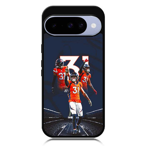 Justin Simmons Denver Broncos 04 Google Pixel 10 Case