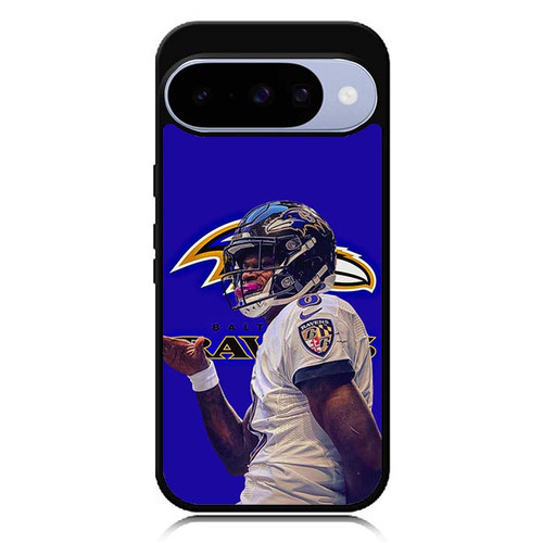 Lamar Jackson Baltimore Ravens 07 Google Pixel 10 Case