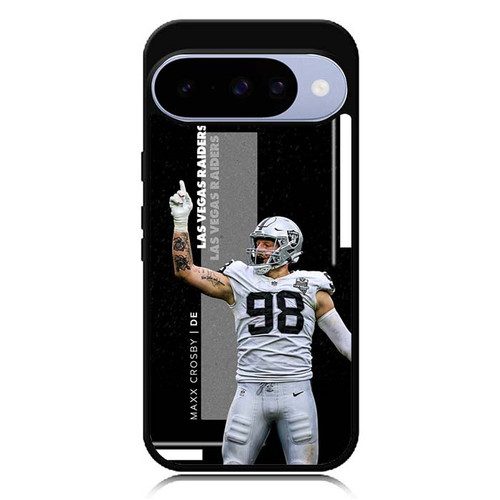 Maxx Crosby Las Vegas Raiders 01 Google Pixel 10 Case