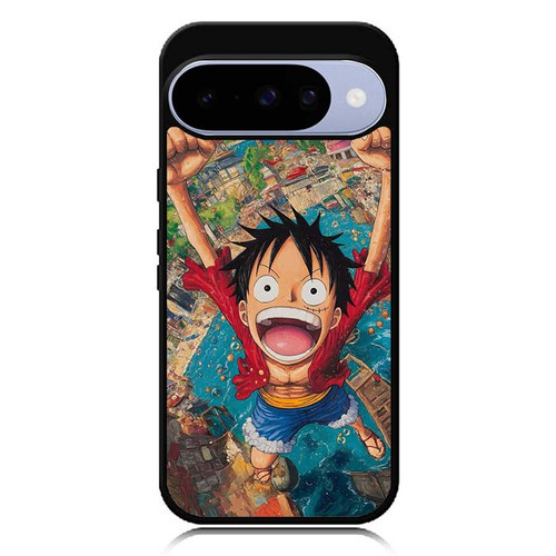 One Piece Luffy Grand Line Euphoria Google Pixel 10 Case