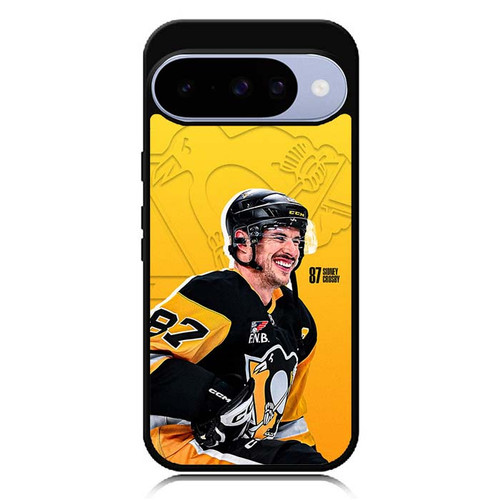 Sidney Crosby Pittsburgh Penguins 01 Google Pixel 10 Case