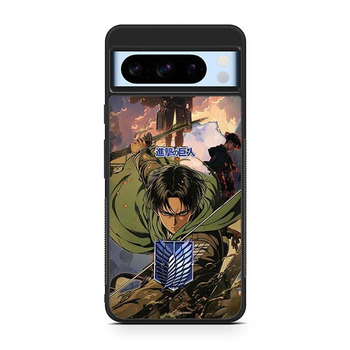 Attack on Titan Capt Levi Google Pixel 8 Case