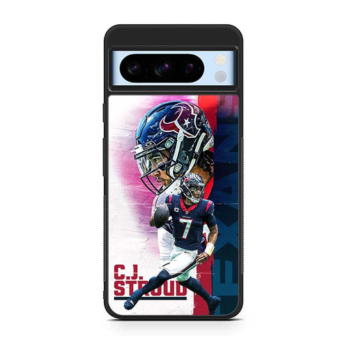 CJ Stroud Houston Texans 04 Google Pixel 8 Case