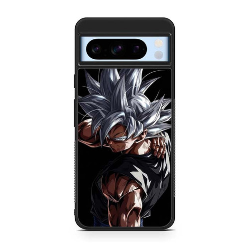 Dragon Ball Goku in his Ultra Instinct Google Pixel 8 Case