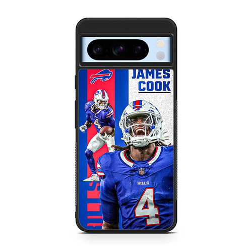 James Cook Buffalo Bills 01 Google Pixel 8 Case