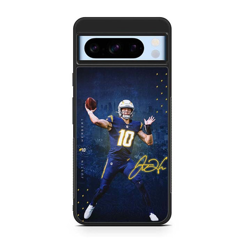 Justin Herbert Los Angeles Chargers 02 Google Pixel 8 Case