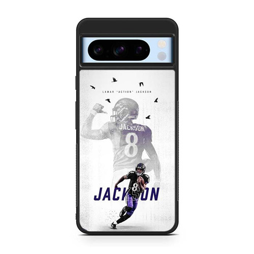 Lamar Jackson Baltimore Ravens 06 Google Pixel 8 Case