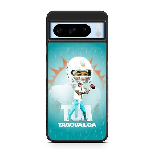 Tua Tagovailoa Miami Dolphins 03 Google Pixel 8 Case