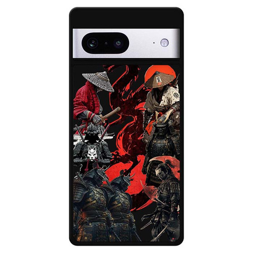 Assassins Creed Shadows and Ghost of Tsushima Google Pixel 7 Case