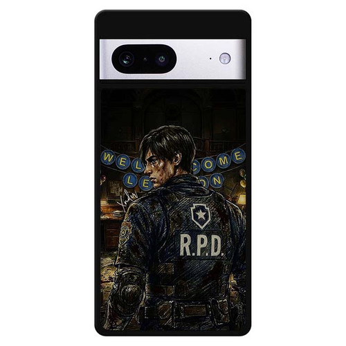 Resident Evil 2 Remake Welcome Leon Motorola Google Pixel 7 Case