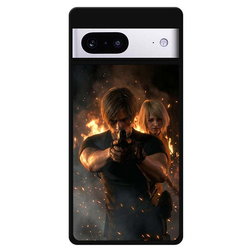 Resident Evil 4 Remake Leon and Ashley G Motorola Google Pixel 7 Case