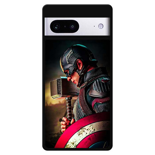 Captain America Wielding Mjolnir Google Pixel 7 Case