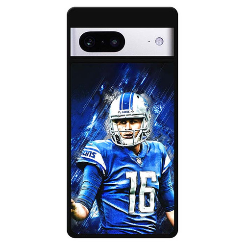 Jared Goff Detroit Lions 01 Google Pixel 7 Case