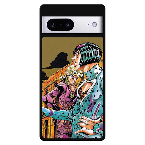 JoJos Bizarre Adventure Giorno and Bruno Google Pixel 7 Case