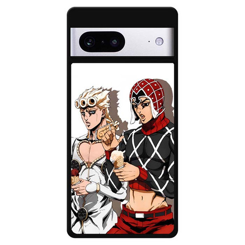 JoJos Bizarre Adventure Mista and Giorno Google Pixel 7 Case