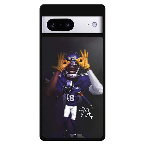 Justin Jefferson Minnesota Vikings 02 Google Pixel 7 Case