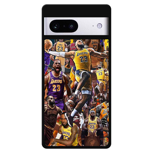 Lebron Lakers 23 Collages Google Pixel 7 Case