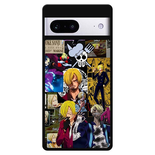 Sanji One Piece Collages Google Pixel 7 Case