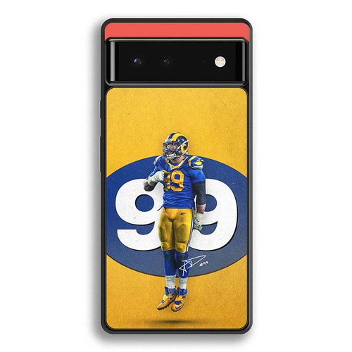 Aaron Donald Los Angeles Rams 02 Google Pixel 6 Case