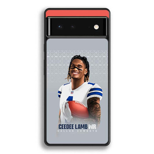 CeeDee Lamb Dallas Cowboys 01 Google Pixel 6 Case