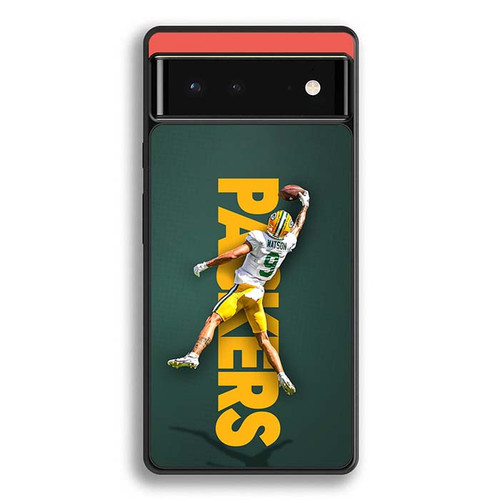 Christian Watson Green Bay Packers 01 Google Pixel 6 Case