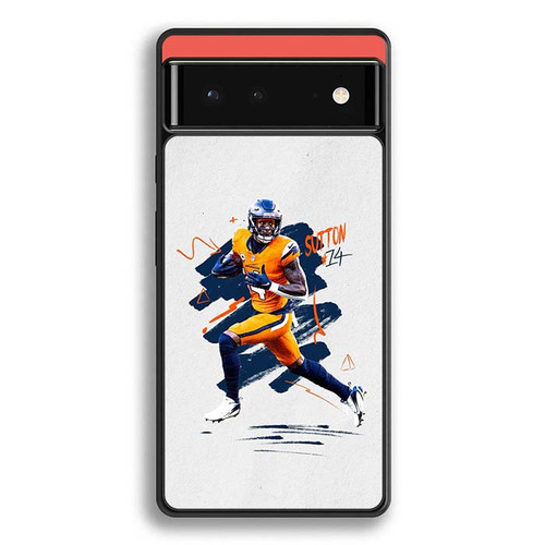 Courtland Sutton Denver Broncos 02 Google Pixel 6 Case