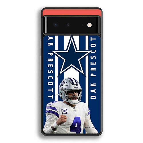 Dak Prescott Dallas Cowboys 04 Google Pixel 6 Case