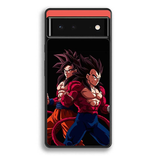 Dragon Ball Super Saiyan 4 Goku and Vegeta Google Pixel 6 Case