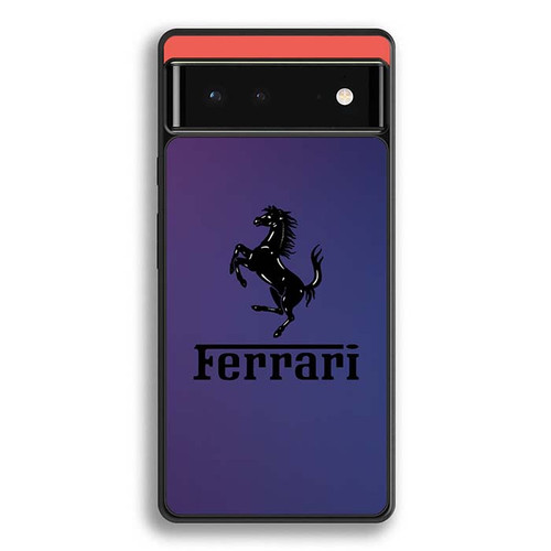 Ferrari Obsidian Stallion Google Pixel 6 Case