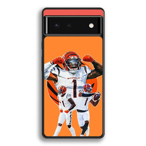 Jamarr Chase Cincinnati Bengals 03 Google Pixel 6 Case