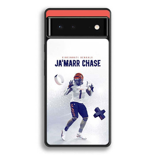 Jamarr Chase Cincinnati Bengals 04 Google Pixel 6 Case