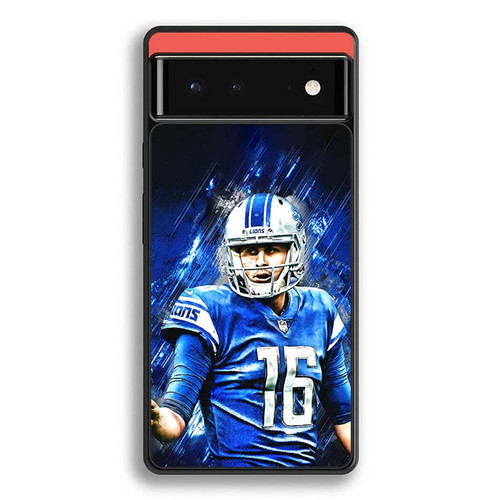 Jared Goff Detroit Lions 01 Google Pixel 6 Case