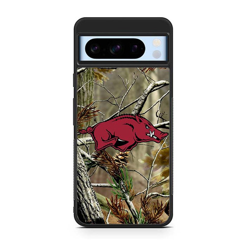 Arkansas Razorbacks Camo Motorola Google Pixel 8 Case