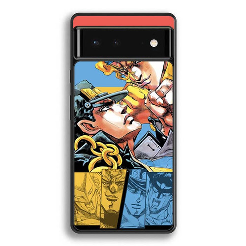 JoJos Bizarre Adventure Part 3 Stardust Crusaders Jotaro Kujo and Dio Google Pixel 6 Case