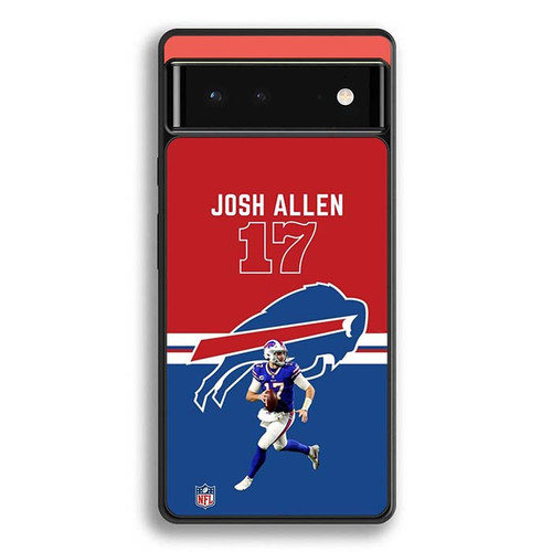 Josh Allen Buffalo Bills 01 Google Pixel 6 Case