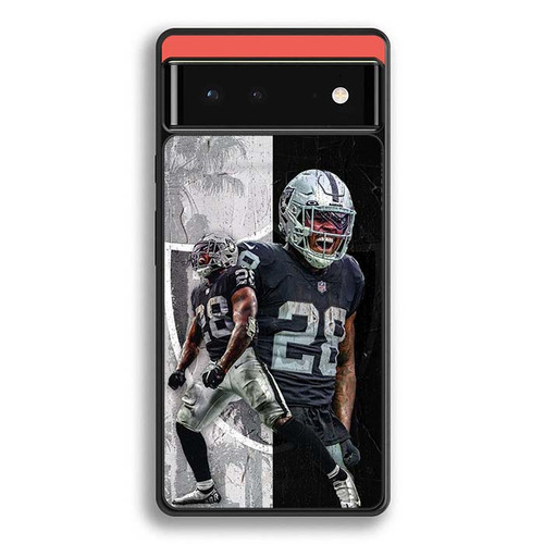 Josh Jacobs Las Vegas Raiders Google Pixel 6 Case