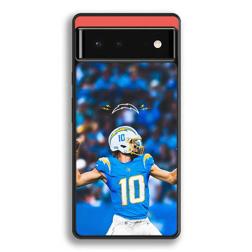 Justin Herbert Los Angeles Chargers 03 Google Pixel 6 Case