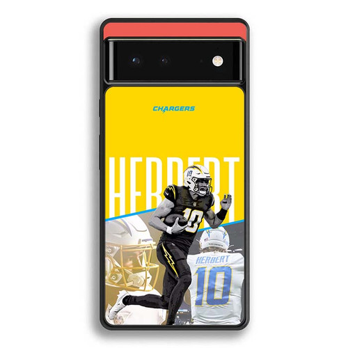 Justin Herbert Los Angeles Chargers 06 Google Pixel 6 Case